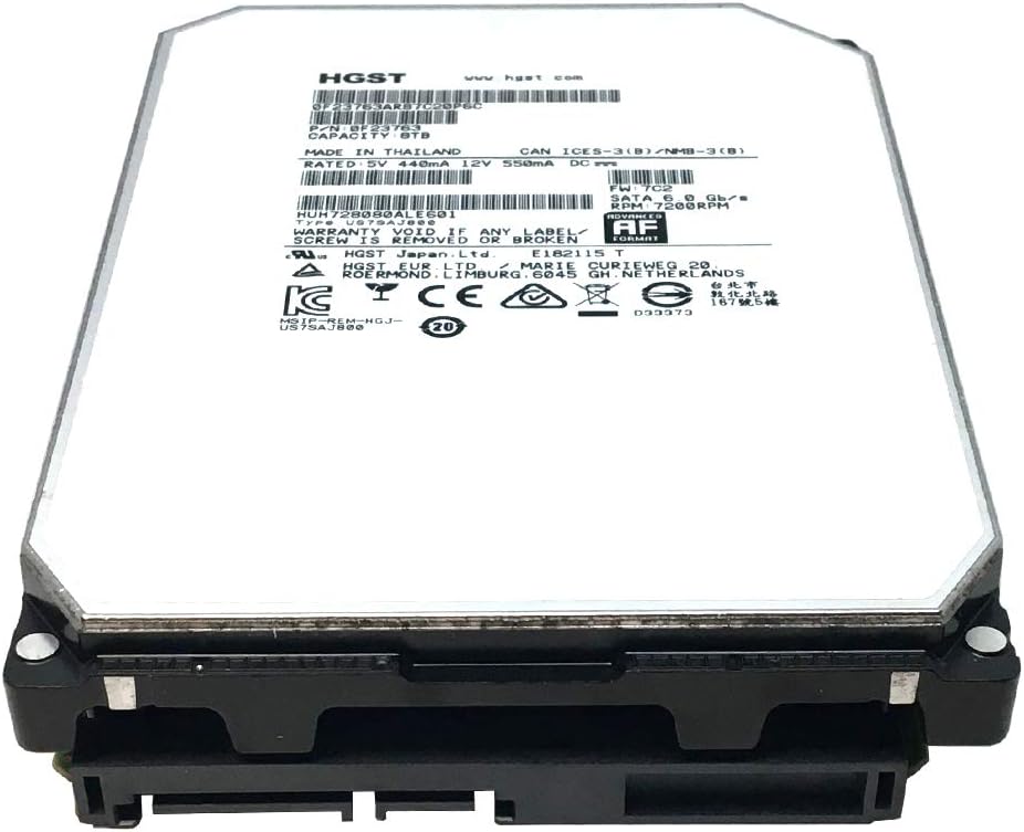 8TB 7200RPM SATA 6.0Gb/s 3.5inch Enterprise Hard Drive D632