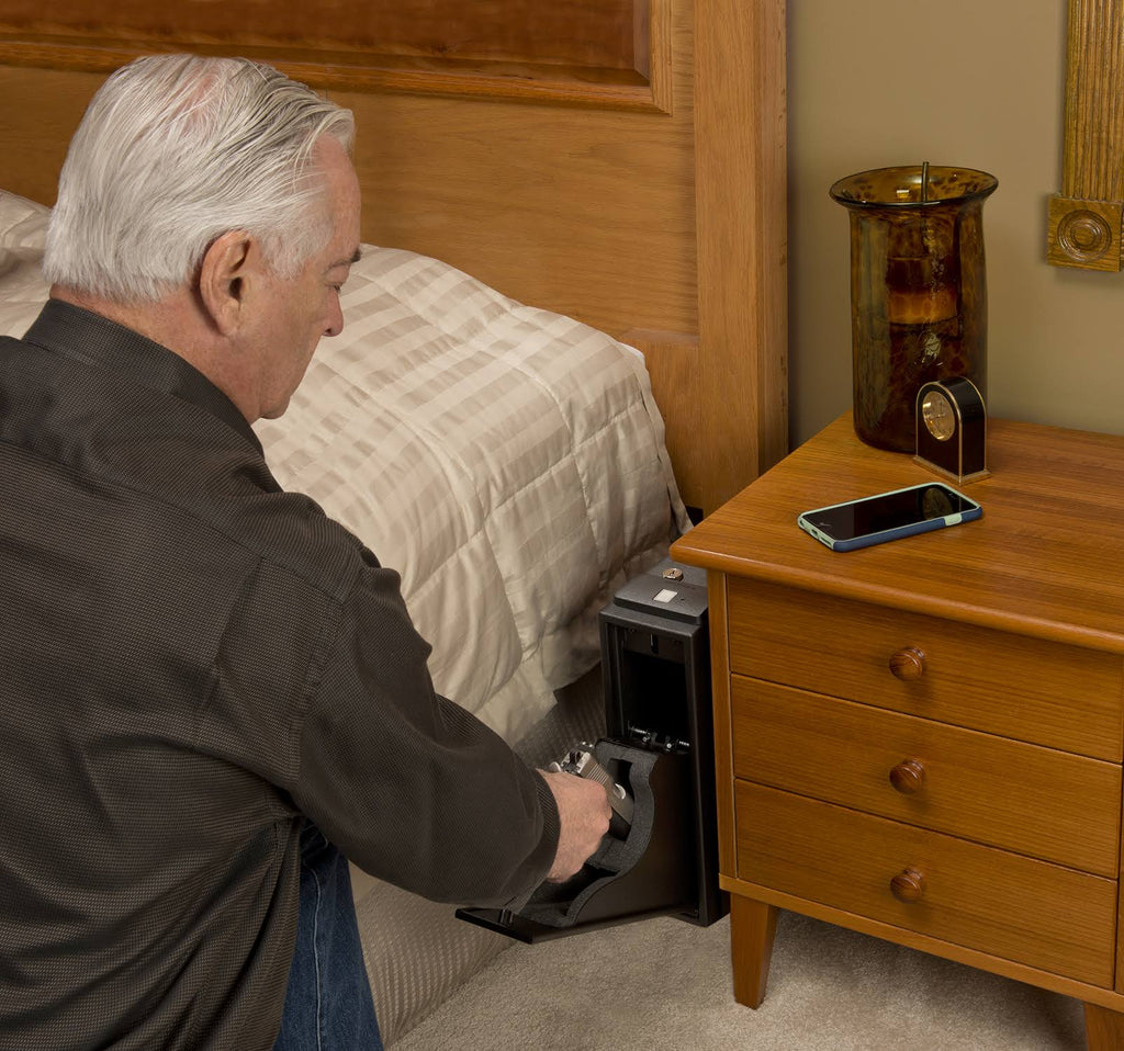 Single Pistol Quick Access Safe Electronic Lock B76094
