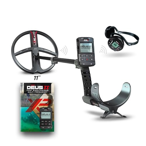 Waterproof Multi Frequency Metal Detector with 9" FMF Coil, Remote Control, WS6 Wireless Headphones & S-Telescopic Stem D3100