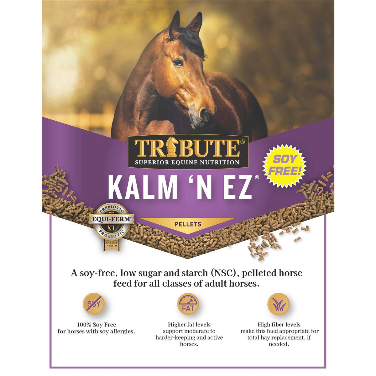 Soy-Free Pellet for Horses T57161