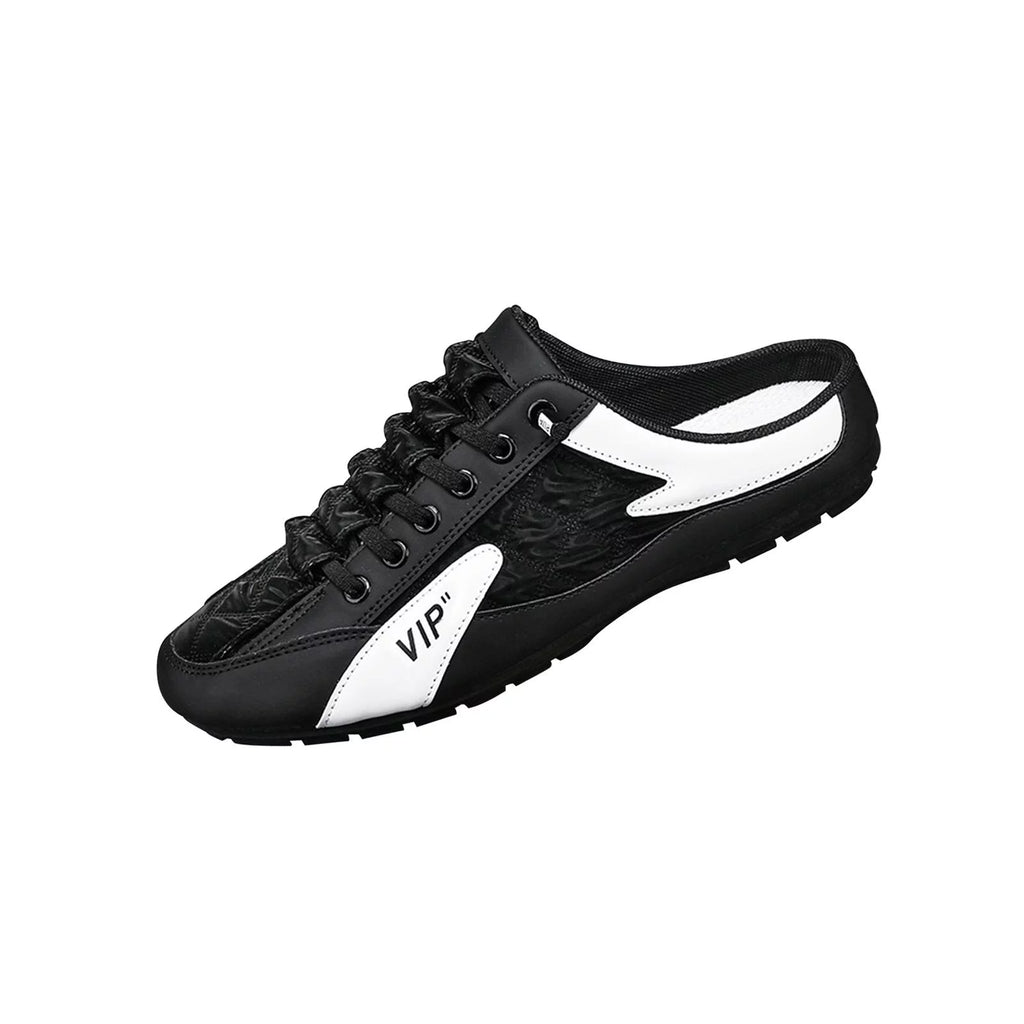 Men Slip on Mule Sneakers Lightweight Backless Casual Sports Shoes Loafers S9189