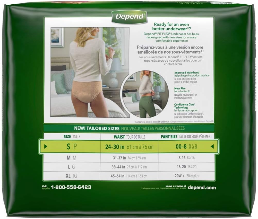 19 count Maximum Absorbency Underwear S55684
