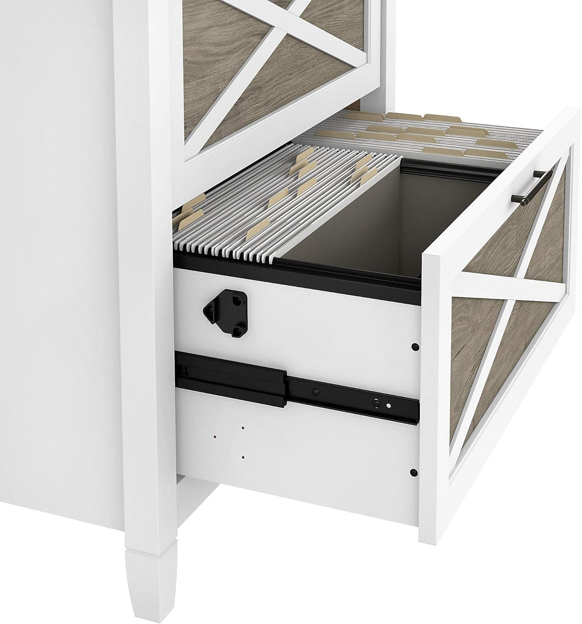 2 Drawer Lateral File Cabinet D4392