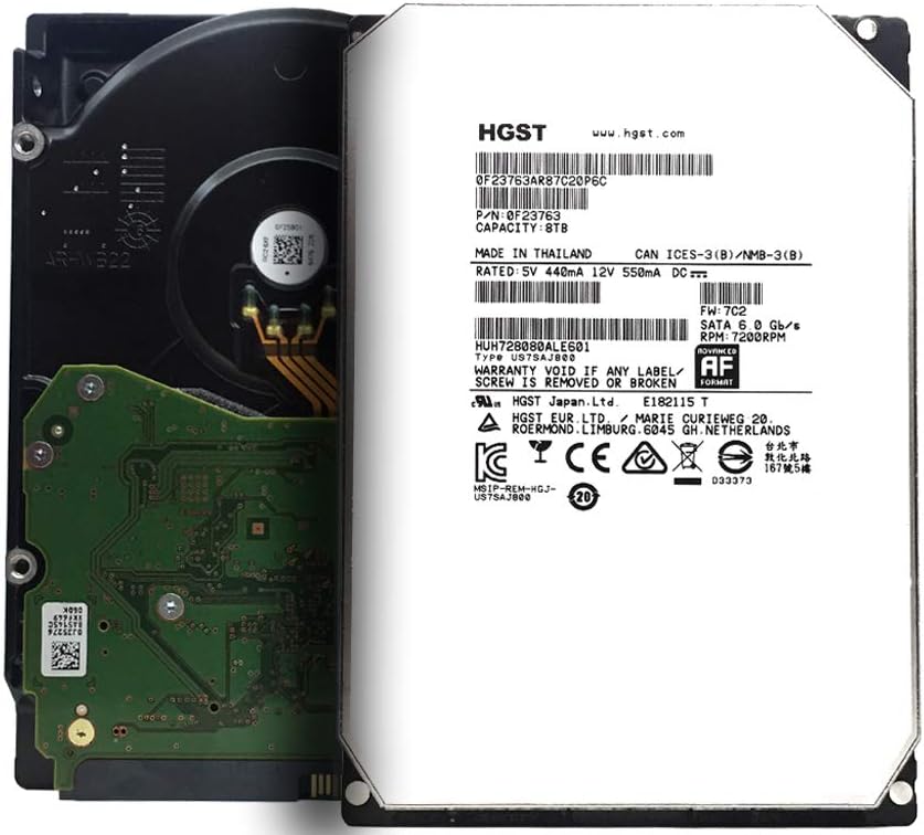 8TB 7200RPM SATA 6.0Gb/s 3.5inch Enterprise Hard Drive D632