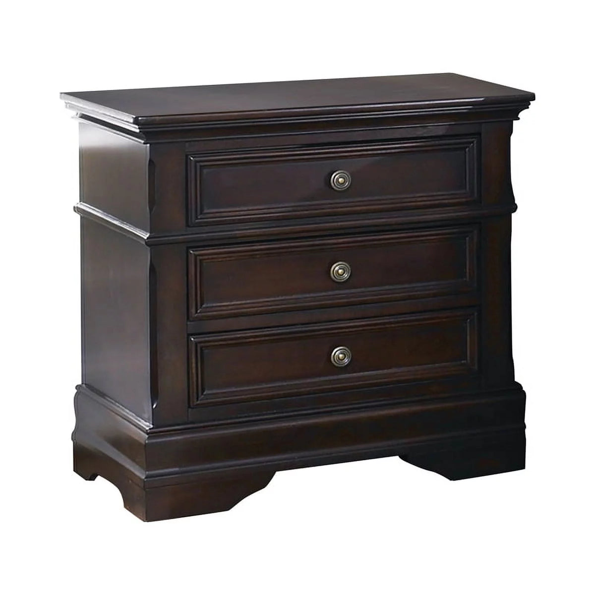 Carved Bedroom Set Cappuccino K9211