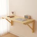 Solid Wood Wall Mounted Folding Desk 100*50CM O80453
