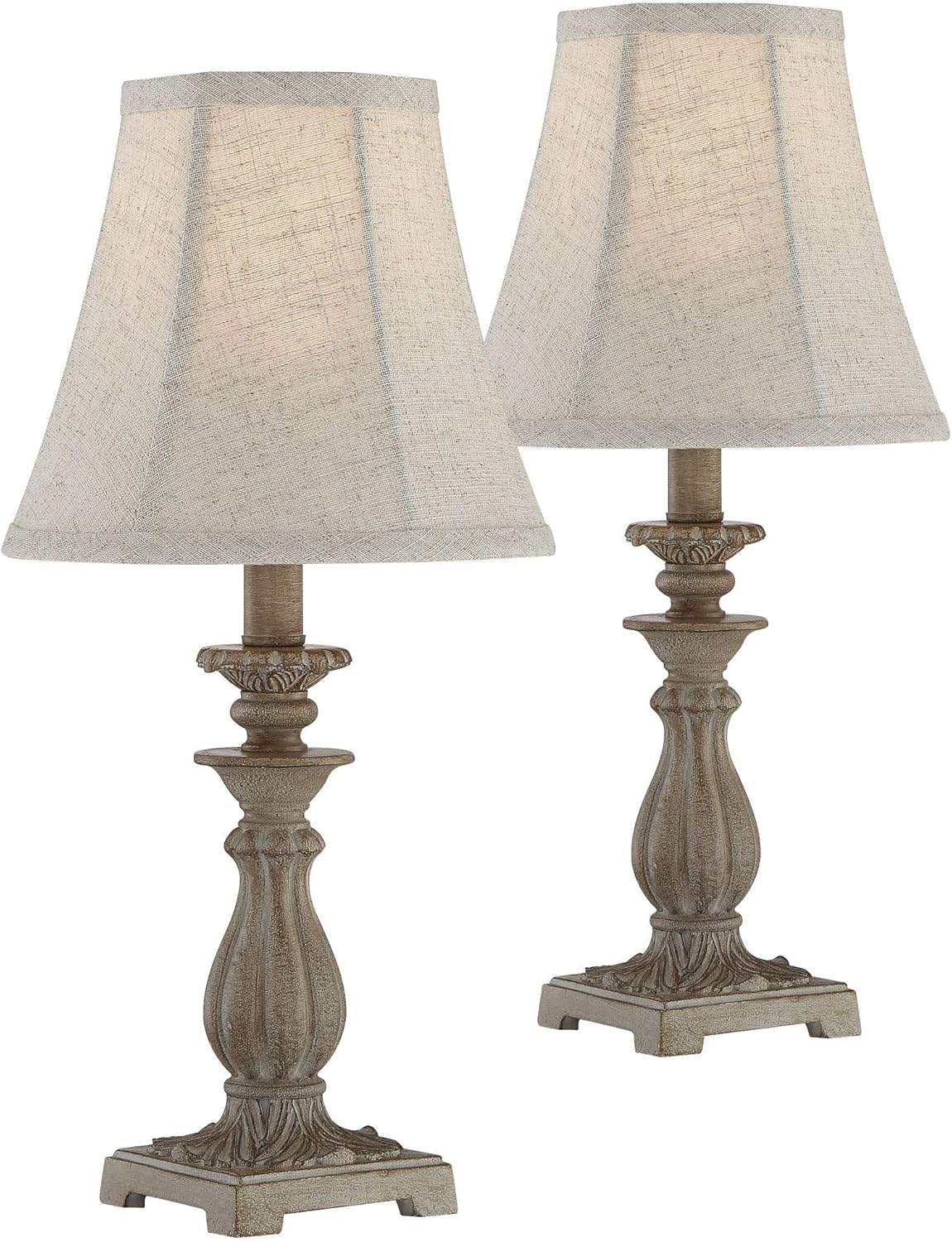 Set of 2 Candlestick Accent Table Lamps X689005