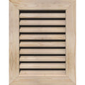Unfinished Smooth Pine Gable Vent O753
