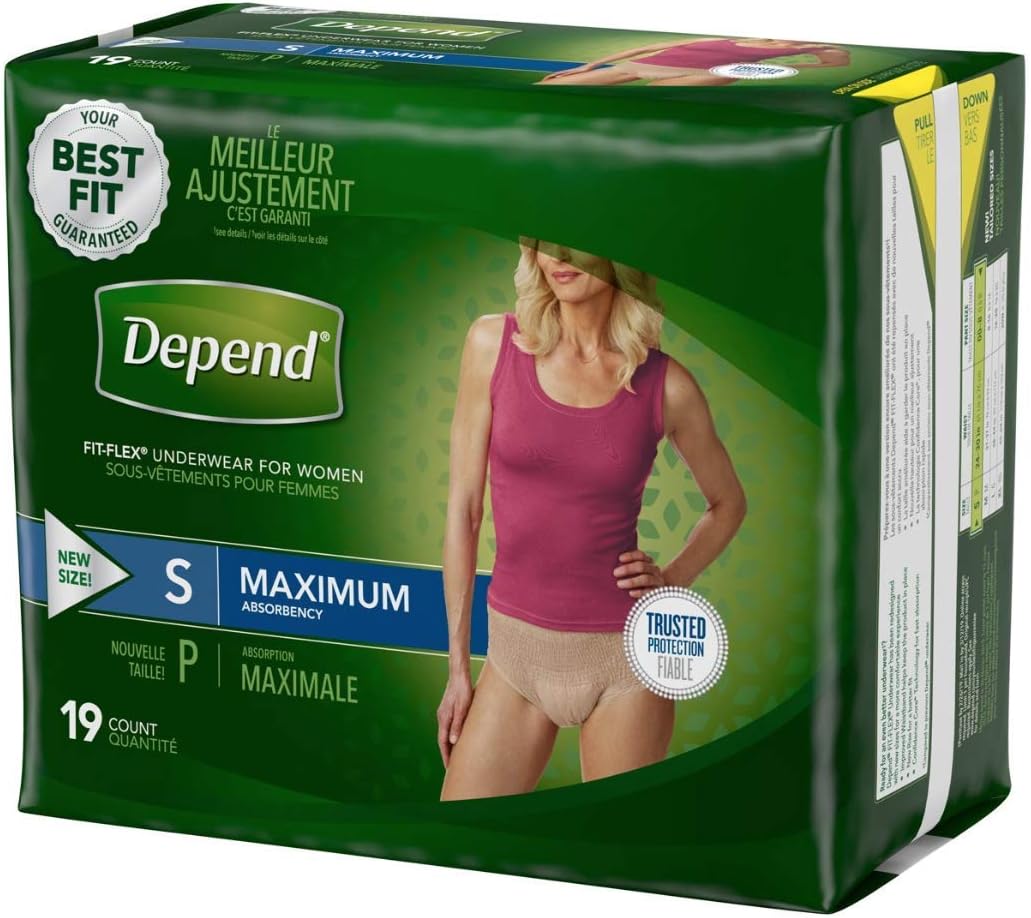 19 count Maximum Absorbency Underwear S55684