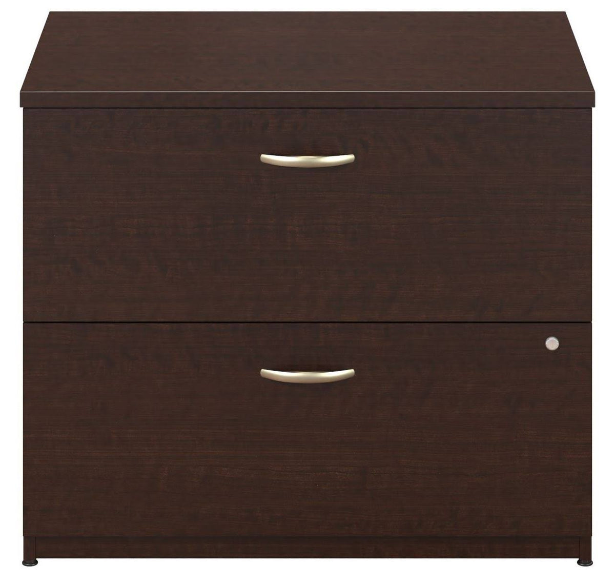 Mocha Cherry Lateral File Cabinet S91927