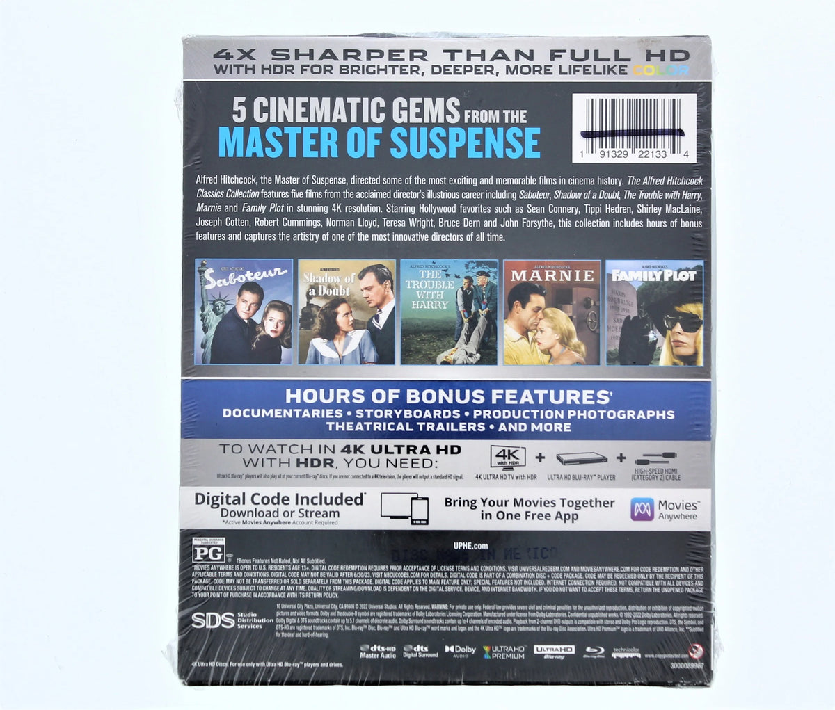 4K Ultra HD + Blu-ray + Digital Copy F1634