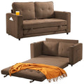 Dark Blue Convertible Sleeper Sofa P866475