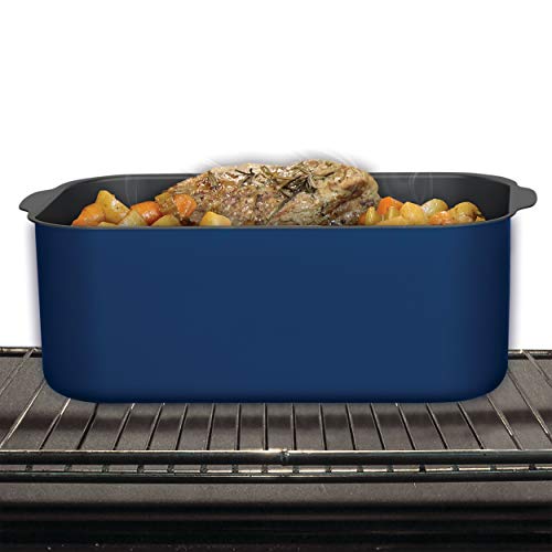 Red 5-Quart Non-stick Slow Cooker with Travel Lid and Thermal Carrying Case J6050