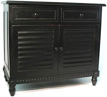 Antique Black Cabinet M6563
