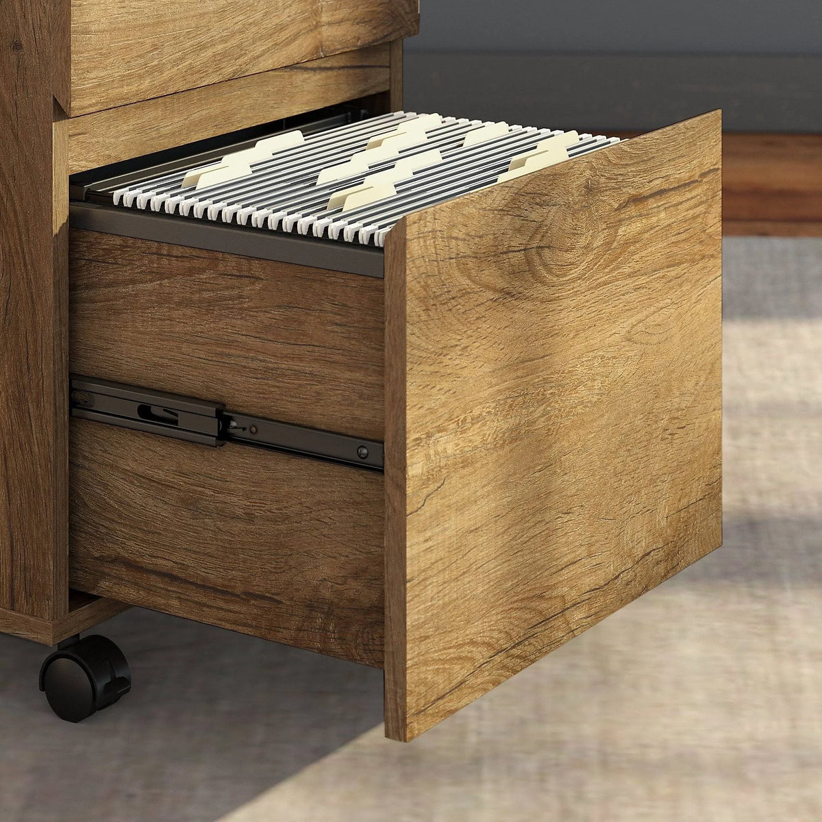 2 Drawer Mobile File Cabinet A68374