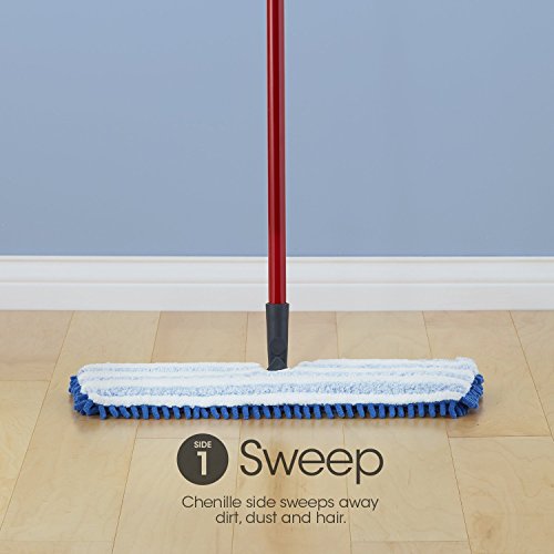 Blue Microfiber Flip Mop F607556