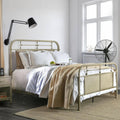 King Metal Panel Bed Q676738