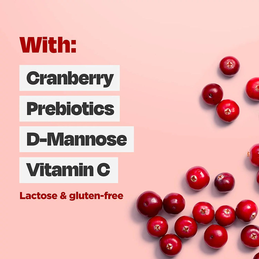 4 Pack Cranberry Flavor 7.6oz Each Urinary Health T55895