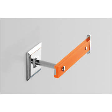 Plexiglass Toilet Roll Holder with Chrome Mount T739