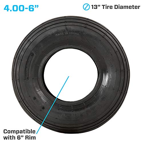 4.00-6" Pneumatic Wheel Tire and Tube T2475