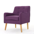 Purple Fabric Arm Chair Y83881