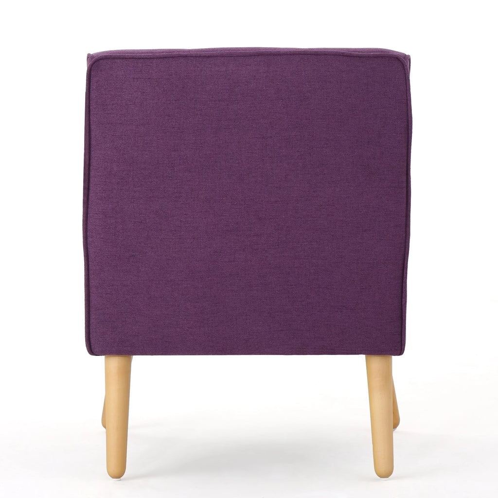 Purple Fabric Arm Chair Y83881