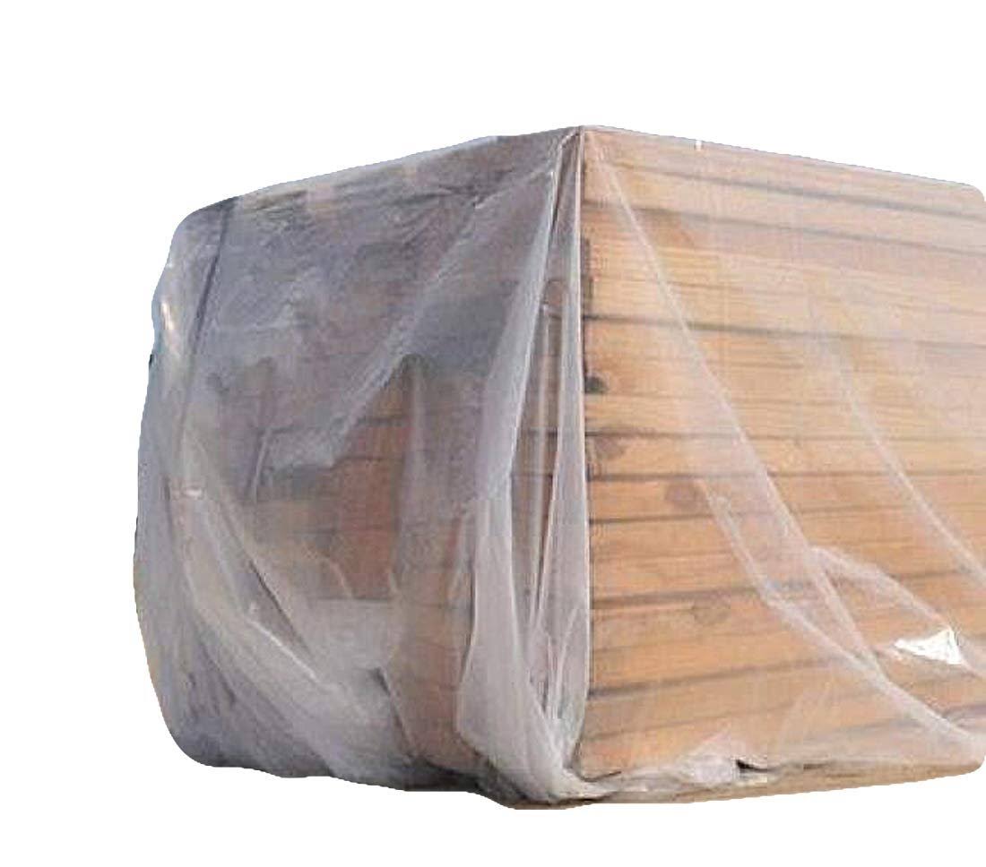 Clear Low Density Polyethylene Tarp Cover 20ft x 100ft, 3 Mil L1561