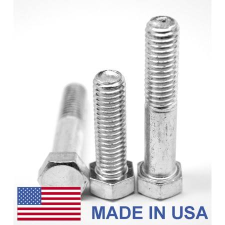 5/8 inch-11 x 3 1/2 inch Coarse Thread Grade 5 Hex Cap Screw Zinc Plated Pk 100 E4725