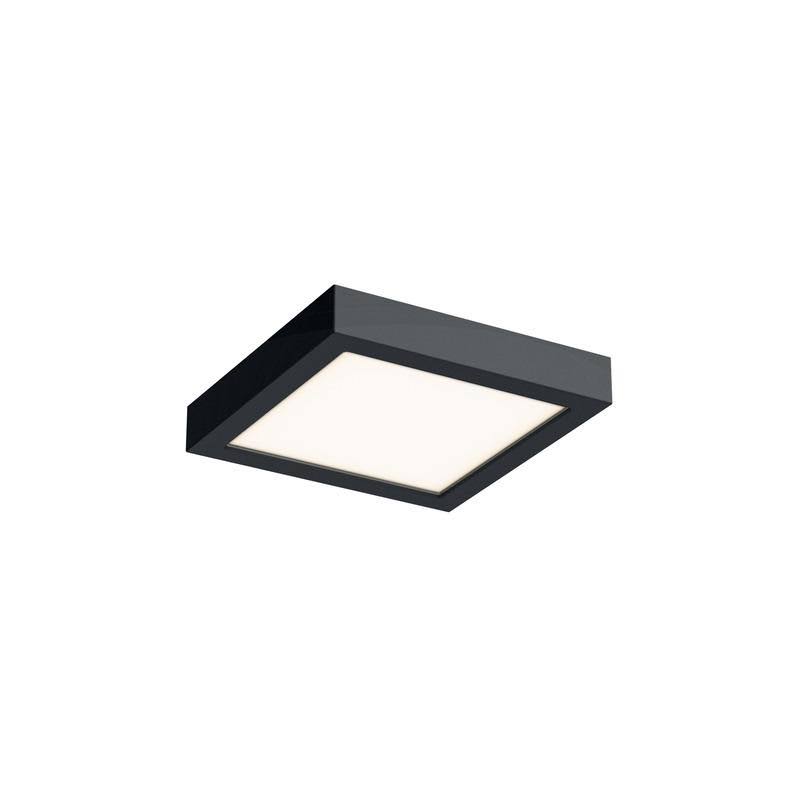 Satin Nickel LED Square Flush Mount R7027