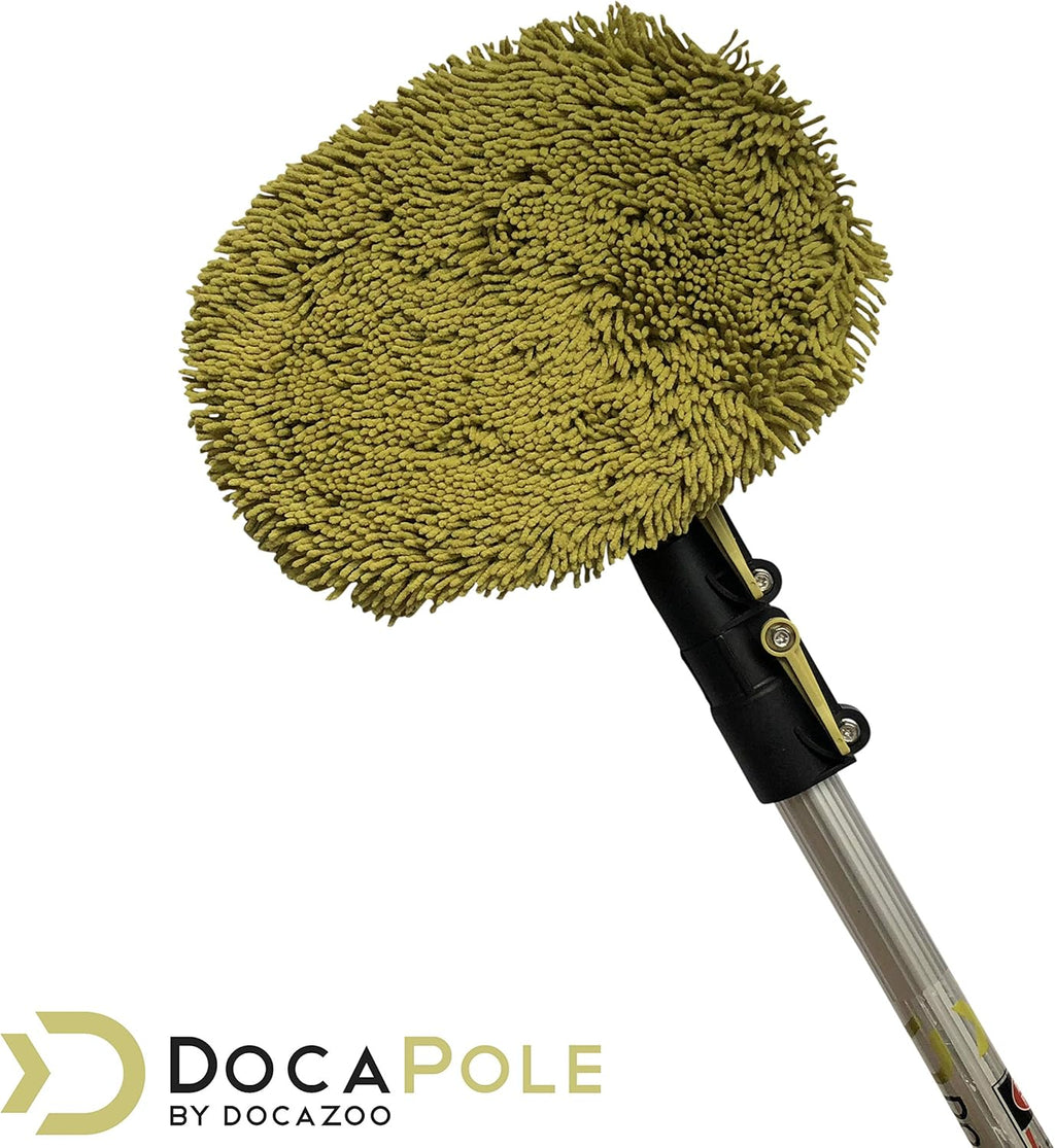 Wall Duster with Telescoping Pole and Chenille Microfiber Cleaning Head, Pack of 2 U50638