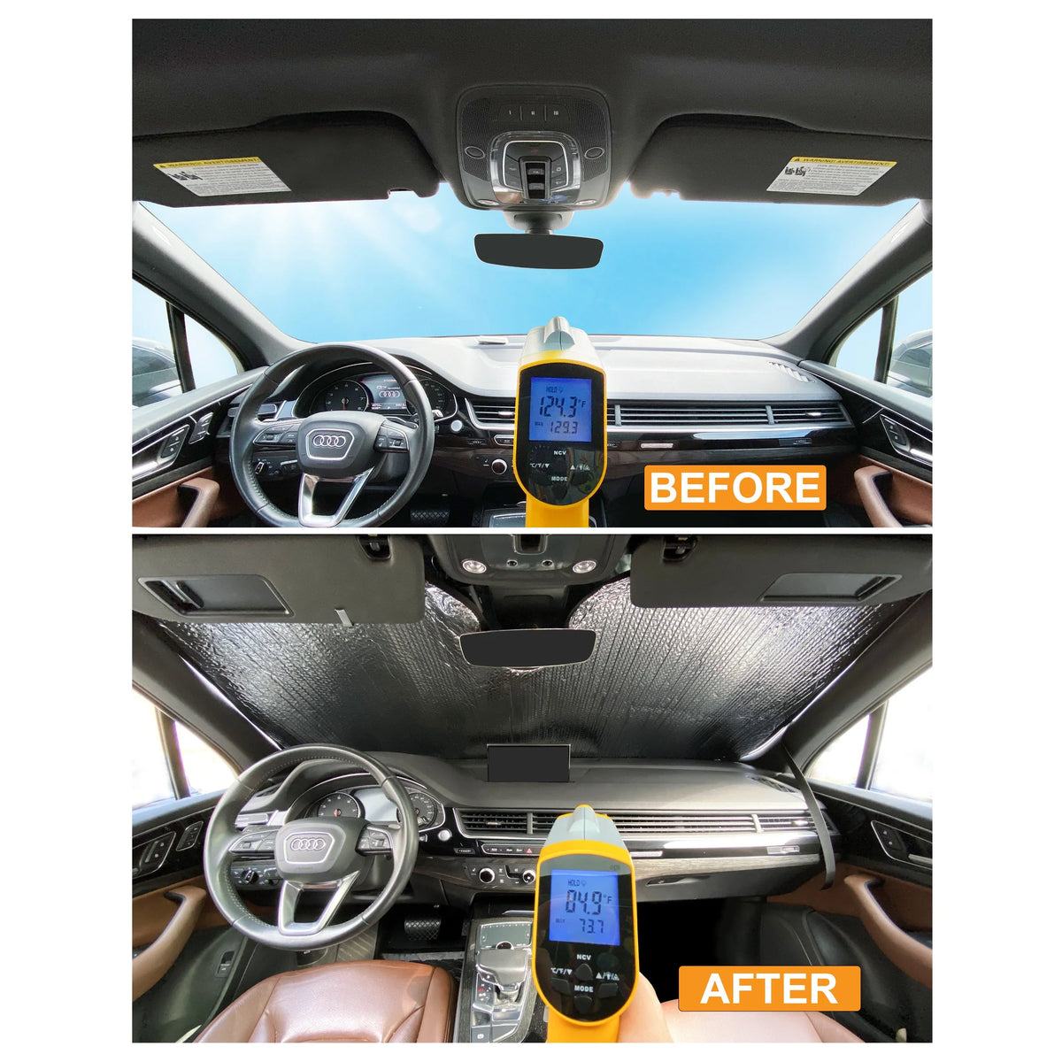 Front Windshield Sunshade for Toyota RAV4 SUV O54652