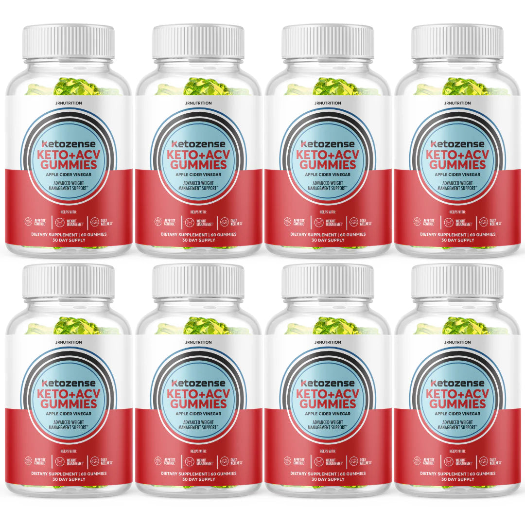 Keto + ACV 1000mg Gummies - 8 Bottles Q45813