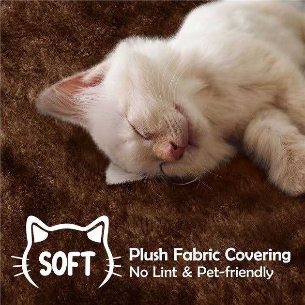 Plush Cat Tree & Condo W3919