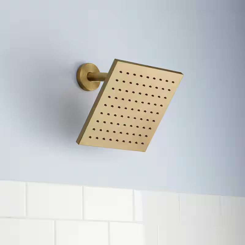 8.8 in. Single Wall Mount Fixed Shower Head G15777