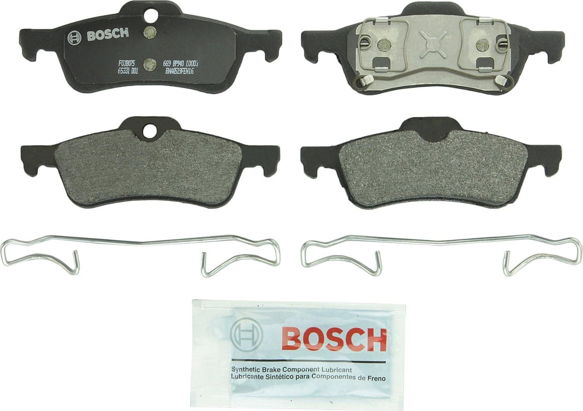 Semi-Metallic Disc Brake Pad Set, Rear Pack of 2 E8237