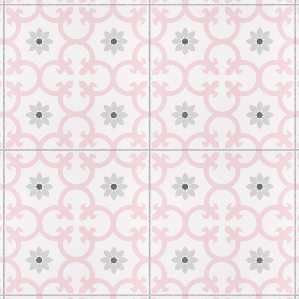 10x22 Square Encaustic Floor and Wall Tile I904165