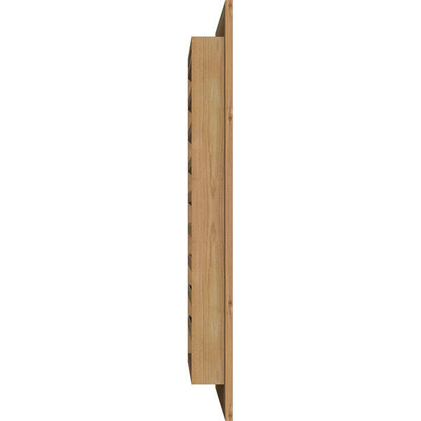Unfinished Vertical Gable Vent S9525