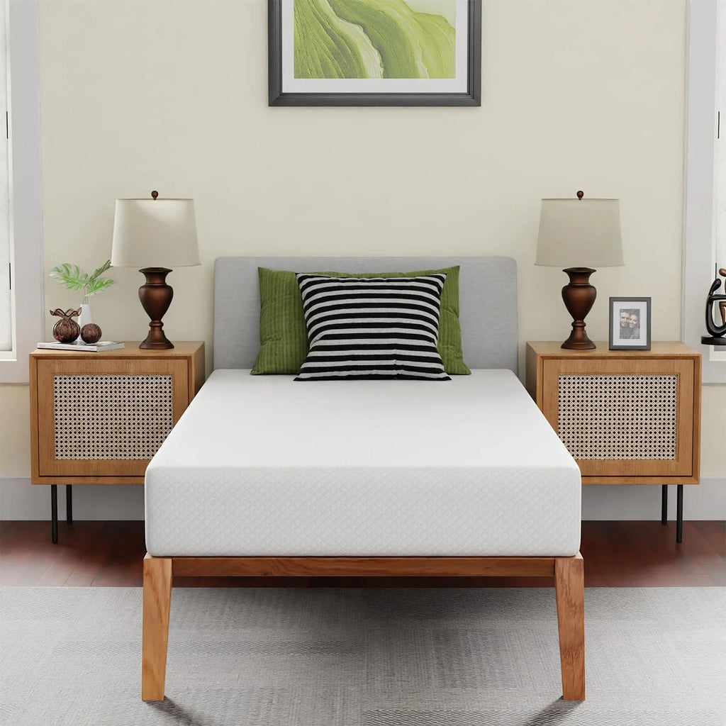 8 inch Twin Size Memory Foam Gel Mattress U40620