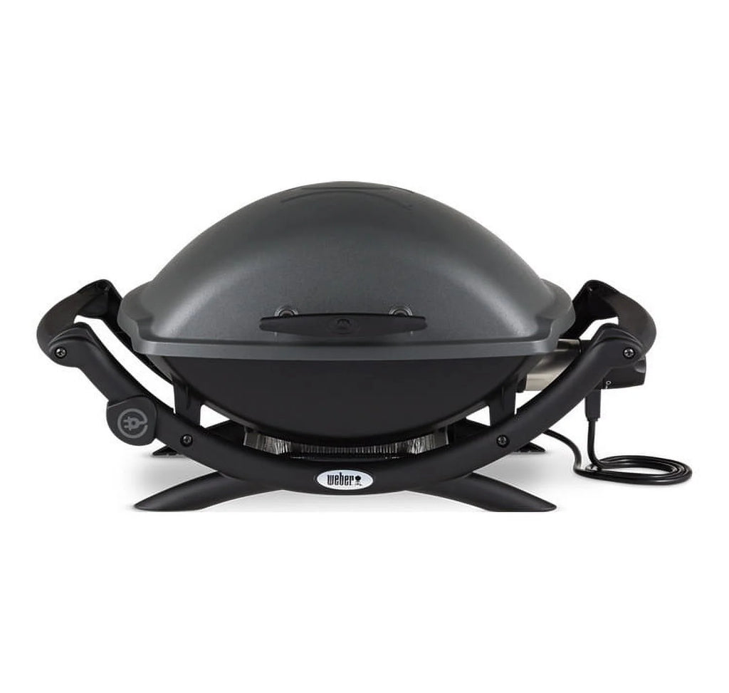 Black Electric Grill with Grill Cover and Cart Bundle Z747