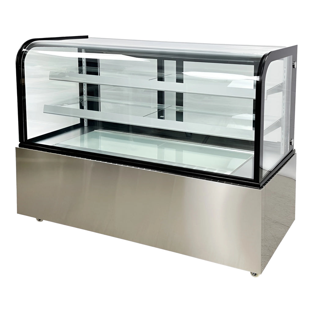 60 in. Double Tempered Glass Bakery Refrigerator Case 17.7 Cu. ft. I5463