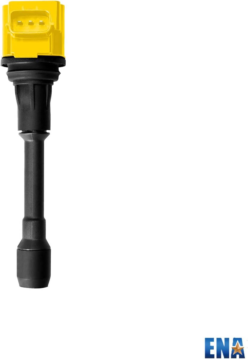 Set of 4 Ignition Coil Pack and 4 Platinum Spark Plug Compatible with Nissan Versa Sentra 2.0L L465027