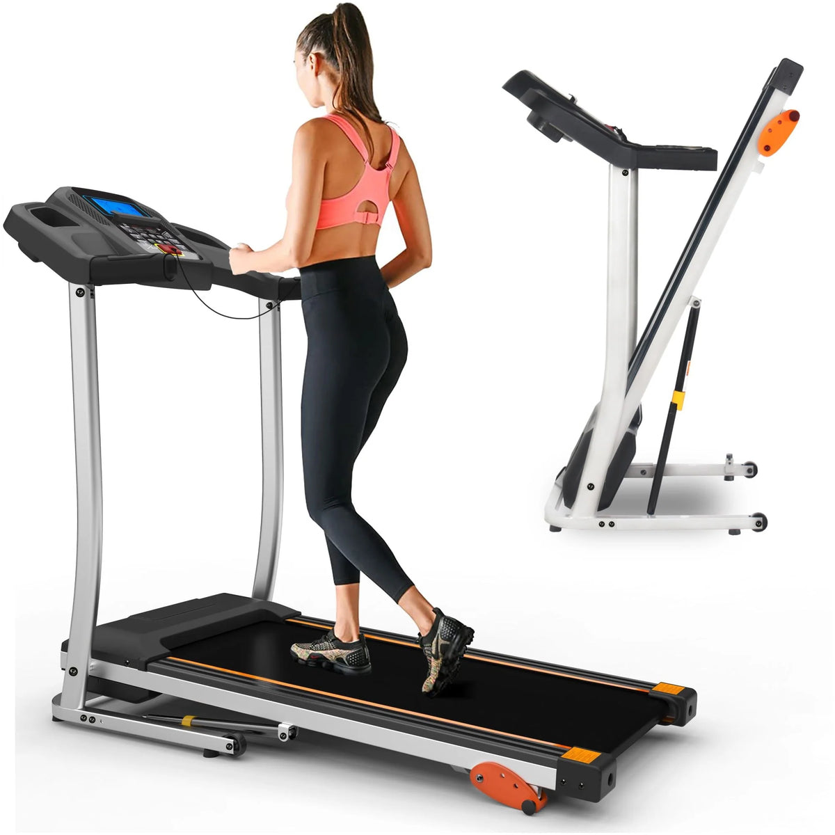 2.5 Hp Folding Treadmill with Incline J720