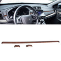 Interior Center Console Upper Stripe Panel Cover Trim Peach Wood Grain K43989