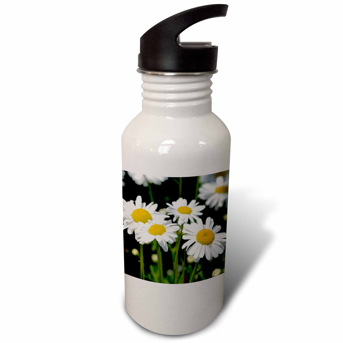 21 oz Floral Print Sports Water Bottle G80639