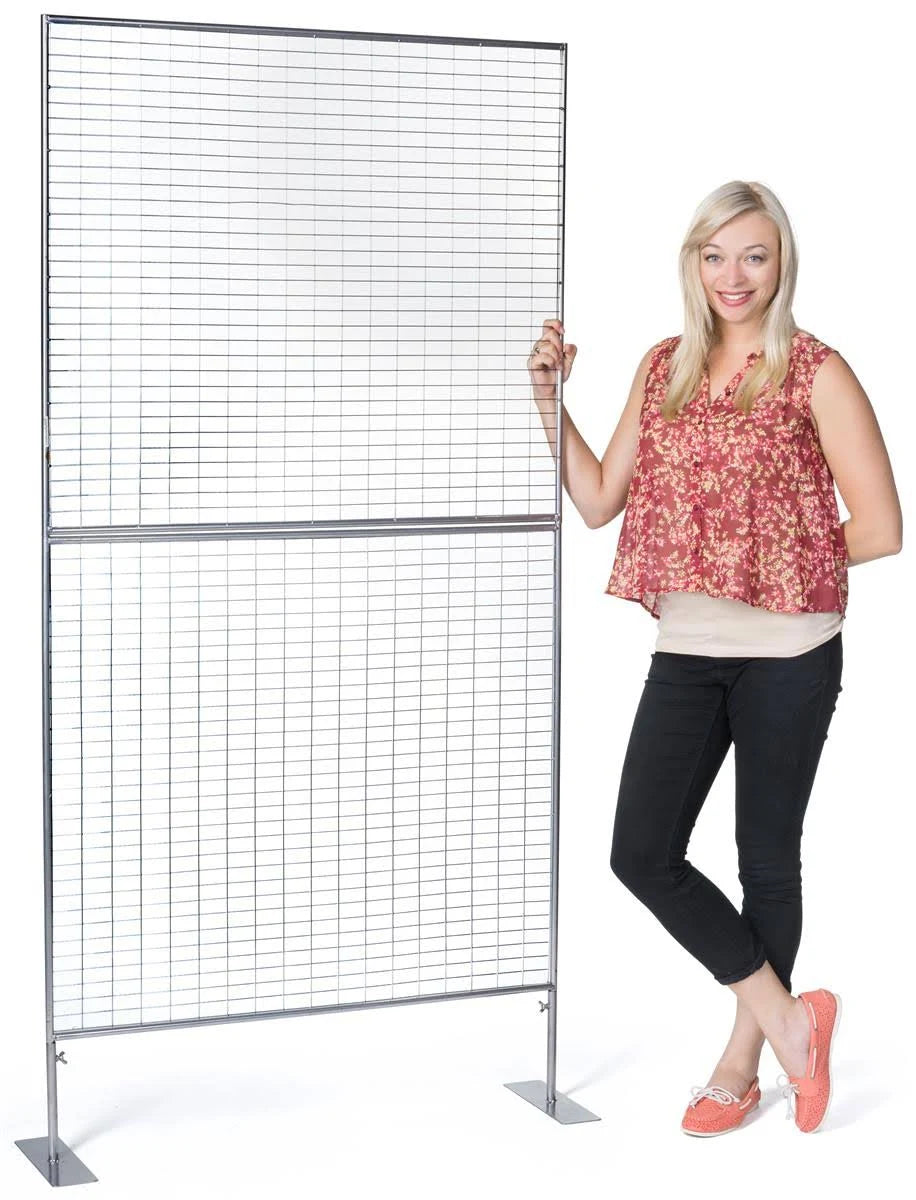 U-Shaped Iron Mesh Grid Display Panels N7764
