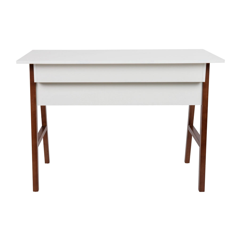 Black Writing Computer Desk with Drawer B382232