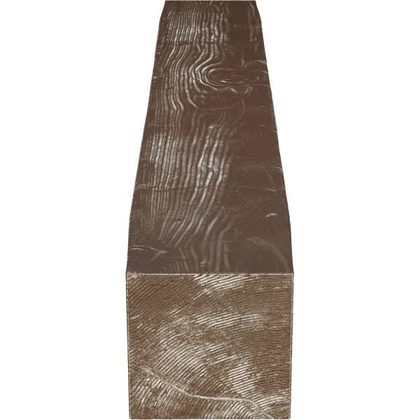 Sandblasted Faux Wood Fireplace Mantel Q929