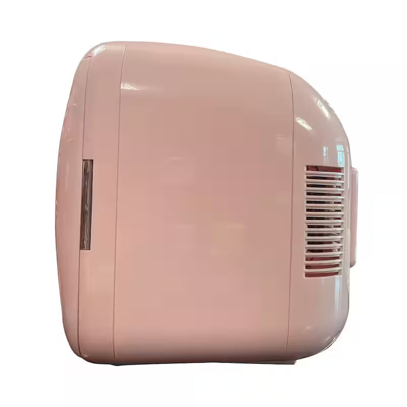 Pink Retro Mini Beverage Fridge A105477