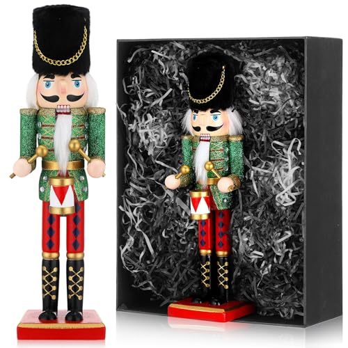 12 Inch Wooden Nutcracker Figures Christmas Decorations F359