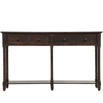 Espresso Console Table Q210
